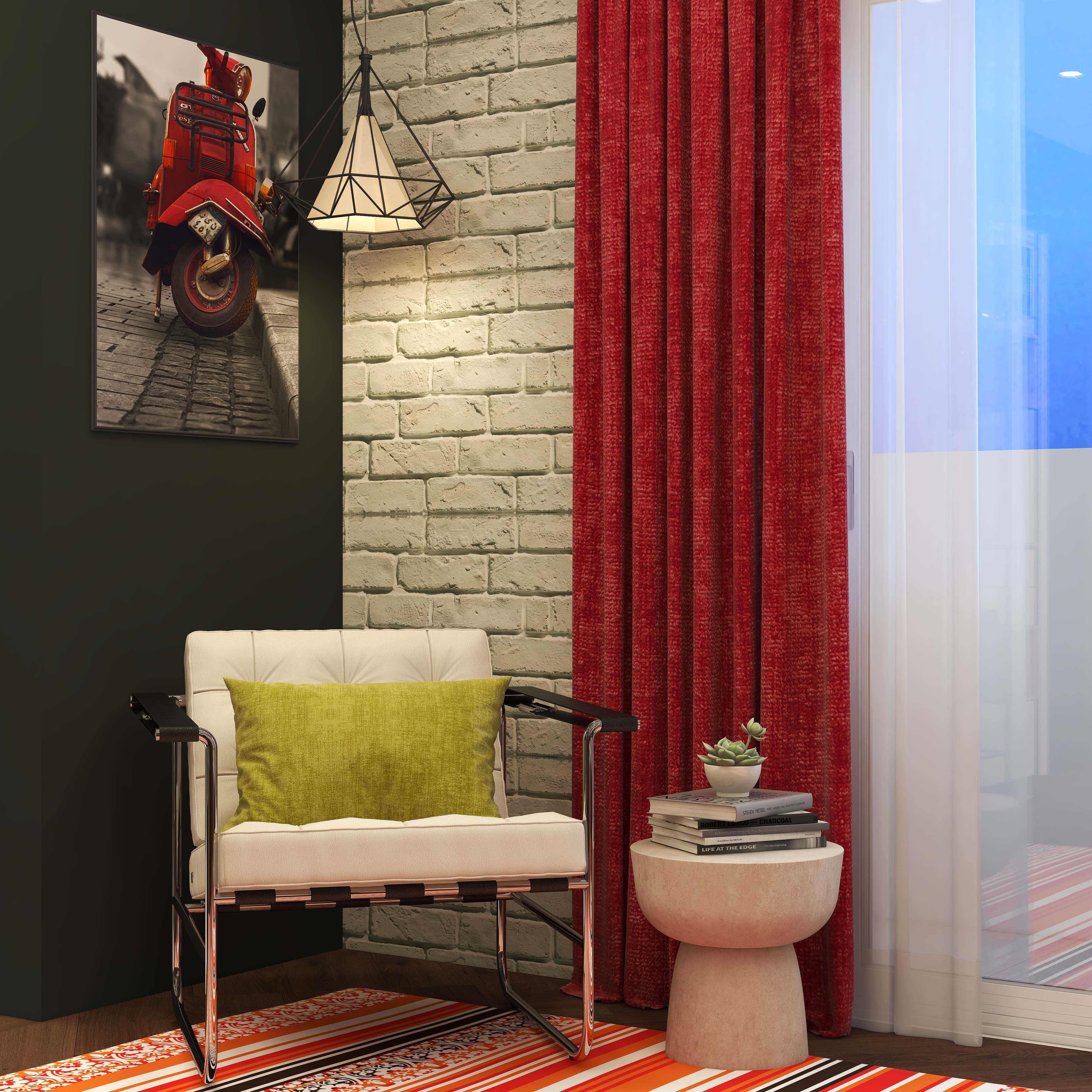 Pic 06 - Industrial bachelor apartment