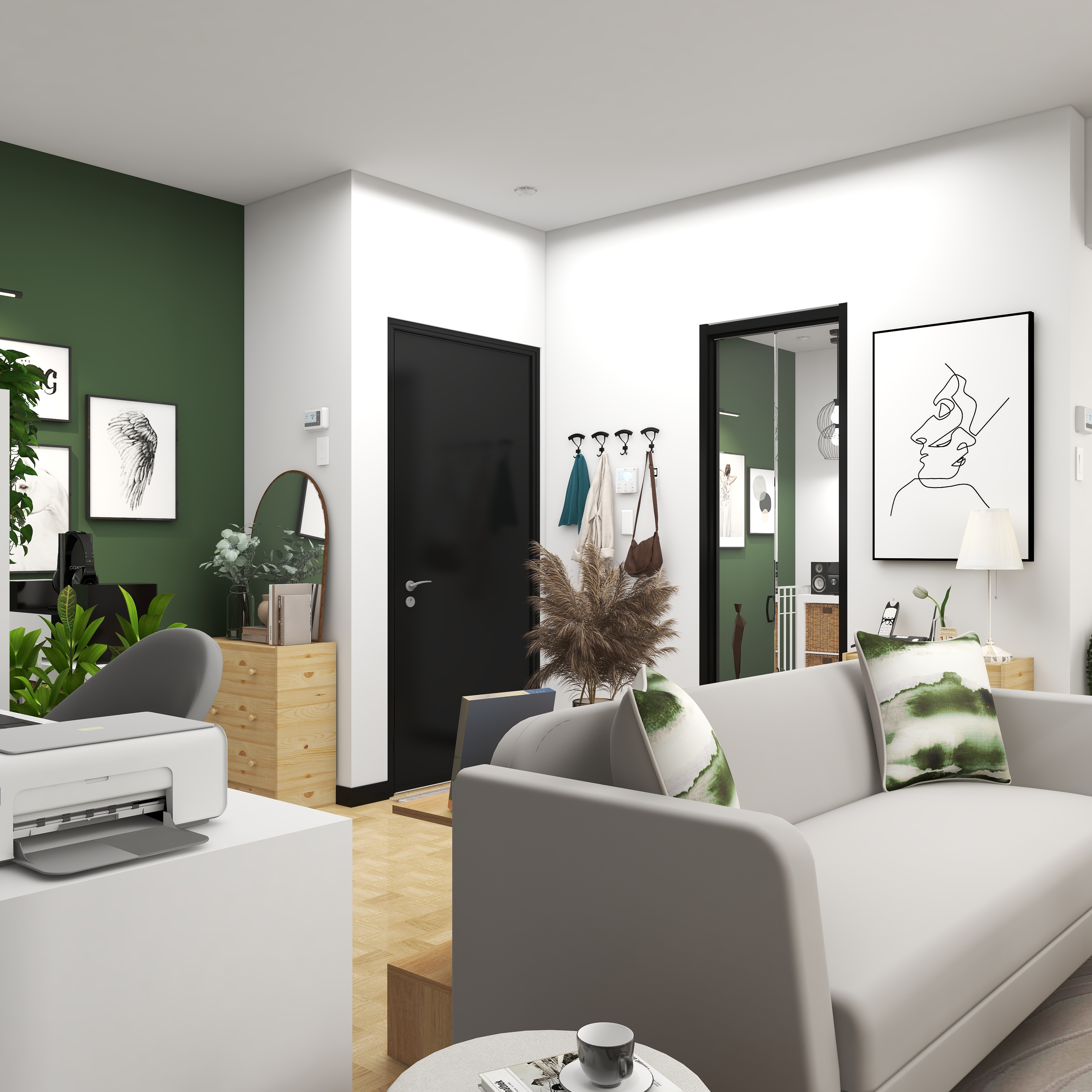 Pic 08 -  Modern scandi ground floor