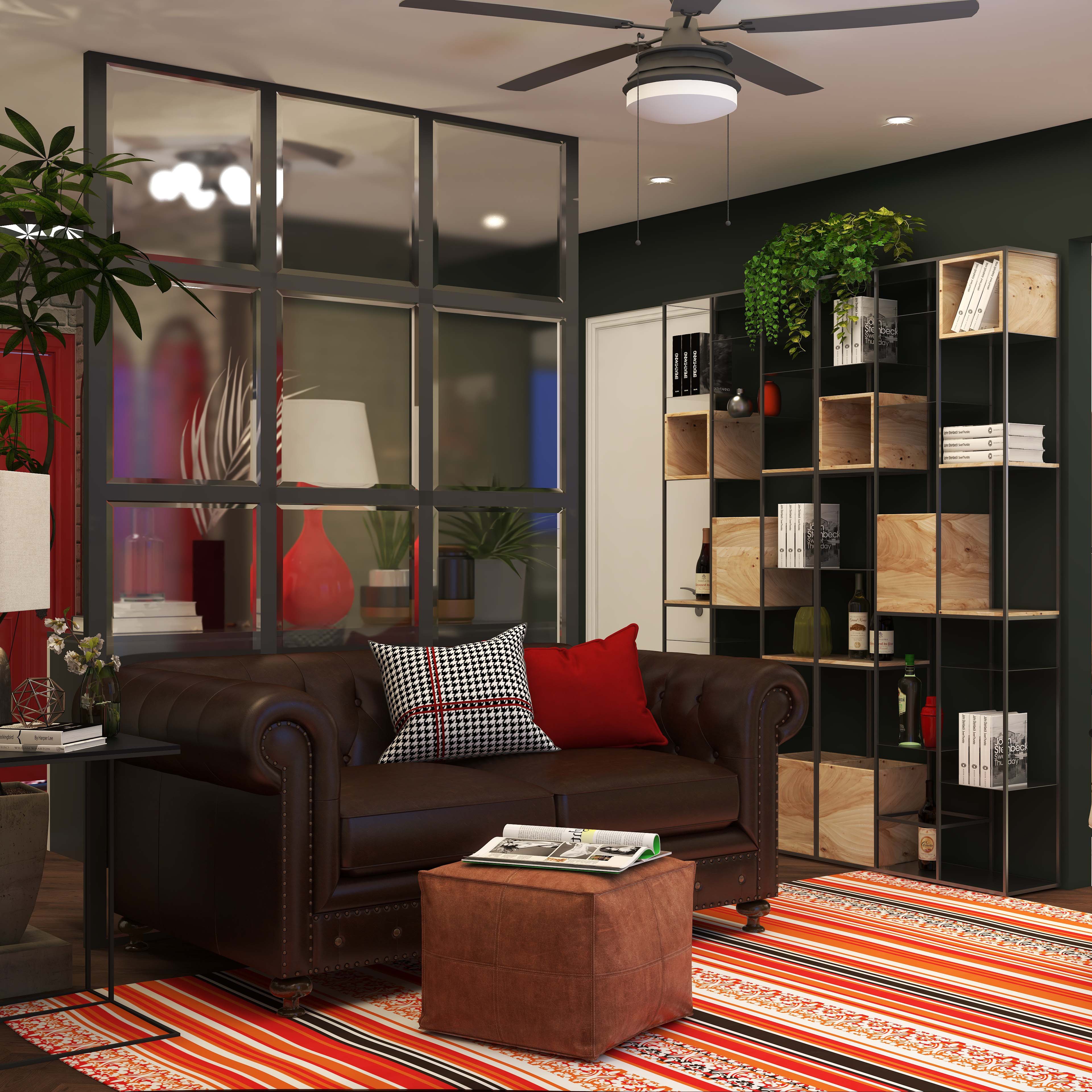 Pic 08 - Industrial bachelor apartment
