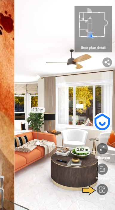 Experience your redesigned space STEP 02